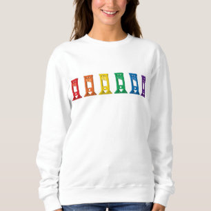 Camiseta Kawaii Rainbow Guillotine White Sweet