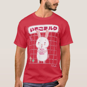 Camiseta Kawaii Strawberry Milk Felz pascoa 