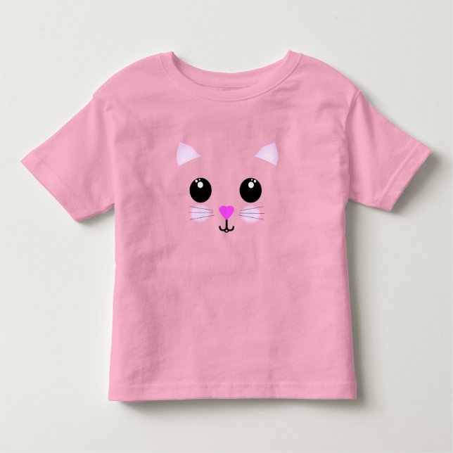 Camiseta Kawaii Style Kitten (Frente)