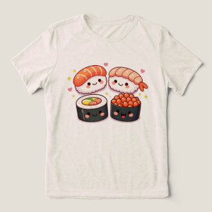 Camiseta Kawaii Sushi Love
