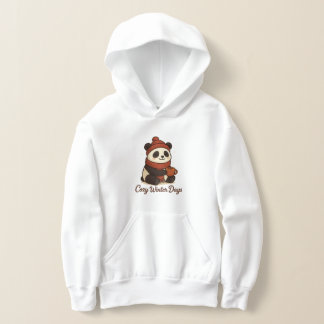 Camiseta kawaii winter panda