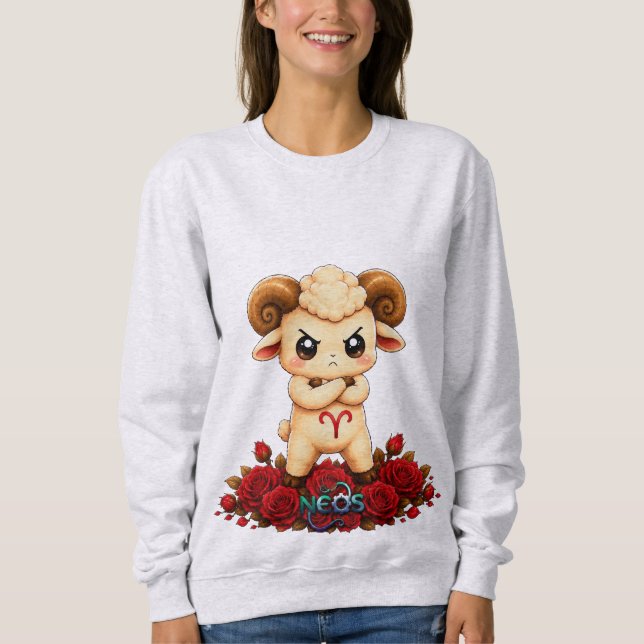 Camiseta Kawaii Zodíaco Neos Áries (Frente)