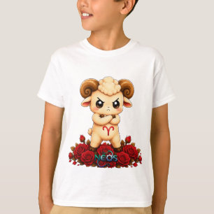 Camiseta Kawaii Zodíaco Neos Áries
