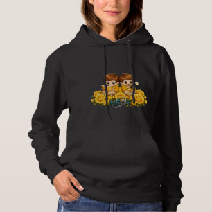Camiseta Kawaii Zodíaco Neos Gêmeos