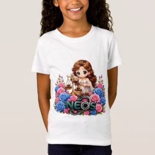 Camiseta Kawaii Zodíaco Neos Libra