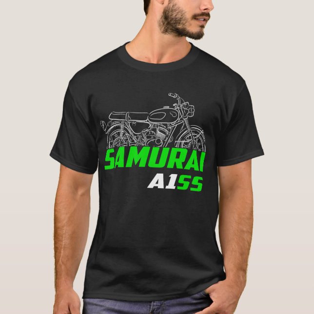 Camiseta Kawasaki A1SS Samurai 1967-1971 (Frente)