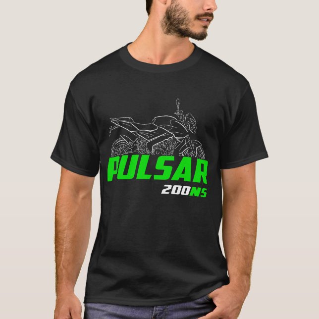 Camiseta Kawasaki Bajaj Pulsar 200NS 2013-2016 (Frente)