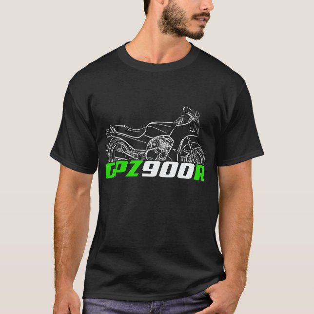 Camiseta Kawasaki GPZ900R 1984-2003 (Frente)