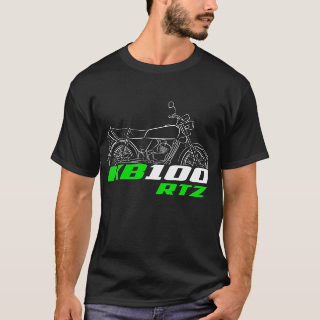 Camiseta Kawasaki KB100 RTZ 1986-1996 (Frente)