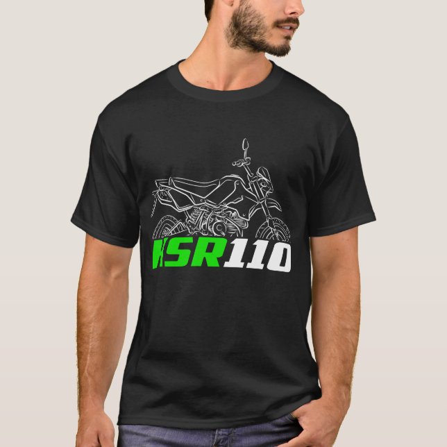 Camiseta Kawasaki KSR110 2011-2017 (Frente)