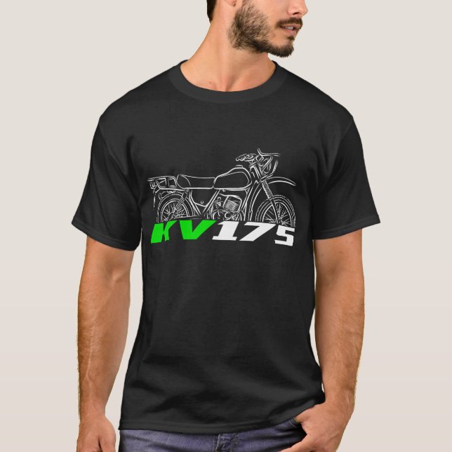 Camiseta Kawasaki KV175 1981-1989 (Frente)