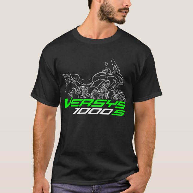 Camiseta Kawasaki Versys 1000S 2019-2024 (Frente)