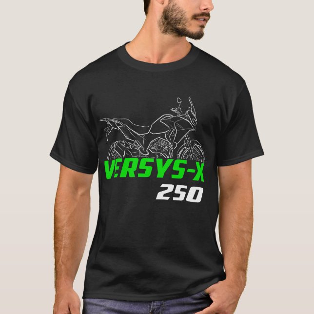 Camiseta Kawasaki Versys-X 250 2017-2024 (Frente)
