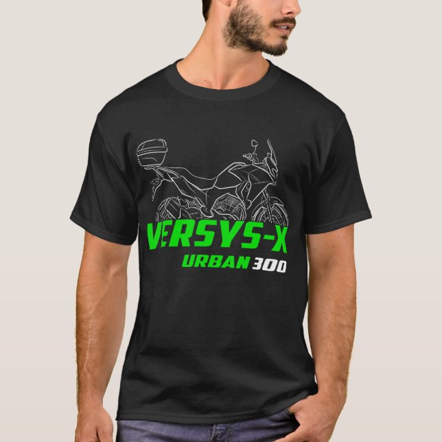 Camiseta Kawasaki Versys-X 300 Urban (Frente)