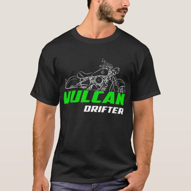 Camiseta Kawasaki Vulcan 800 Drifter 1999-2006 (Frente)