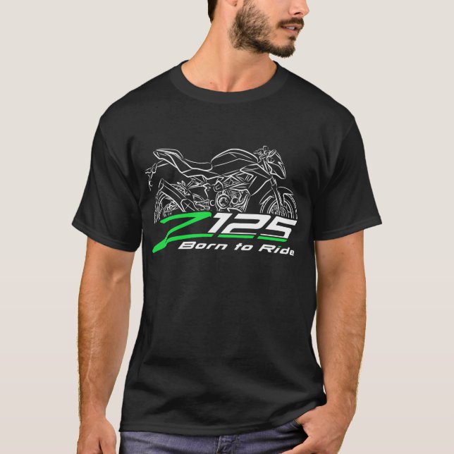 Camiseta Kawasaki Z125 2019-2024 (Frente)