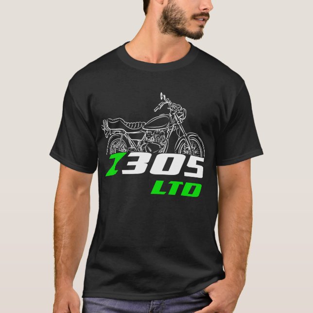 Camiseta Kawasaki Z305 LTD 1987-1988 (Frente)