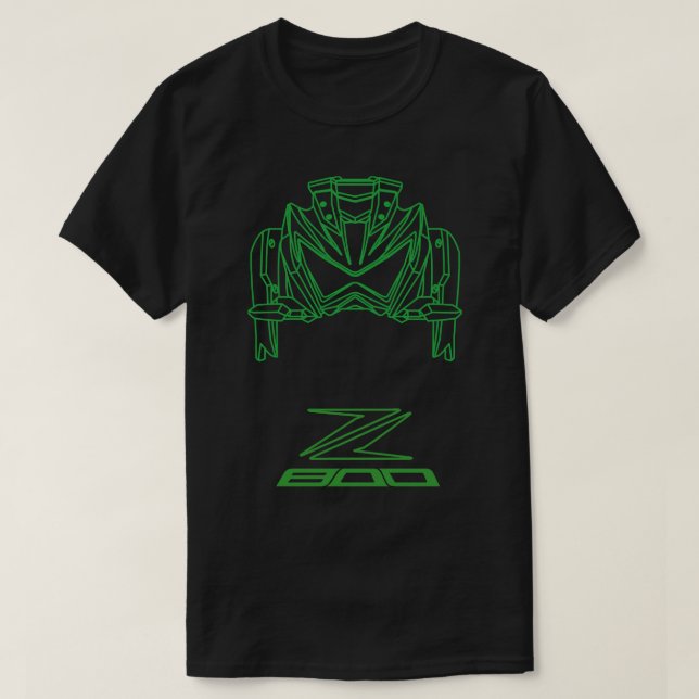 Camiseta Kawasaki Z800 (Frente do Design)