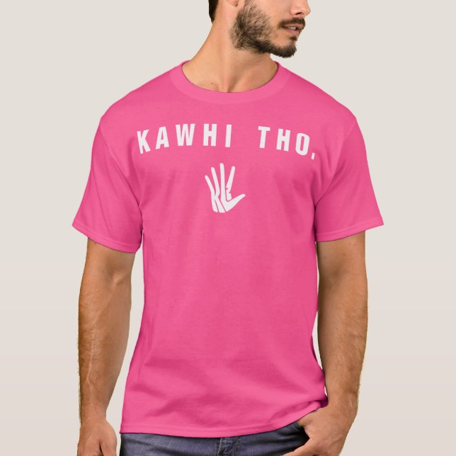 Camiseta Kawhi Tho (Fonte Branca) (Frente)