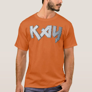 Camiseta Kay de metal pesado