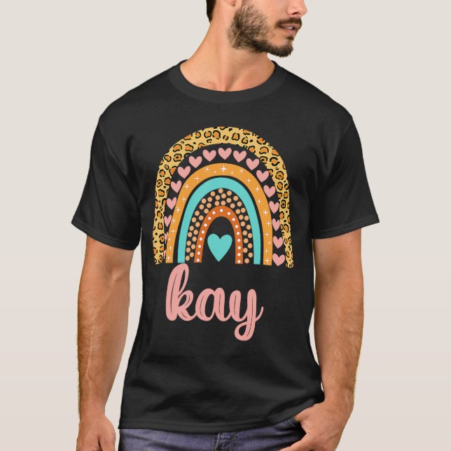 Camiseta Kay Kay Name Birthday (Frente)