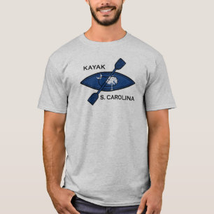Camiseta Kayak Carolina Flag