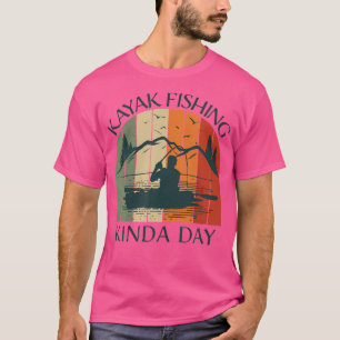 Camiseta Kayak Fish Kayaking Barco Verão Routing Gra