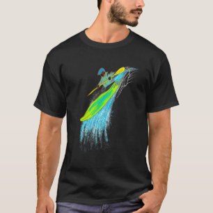 Camiseta Kayak - Gráfico de Rapids Waterfall K