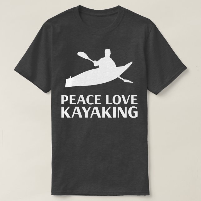 Camiseta Kayak Kayaking (Frente do Design)