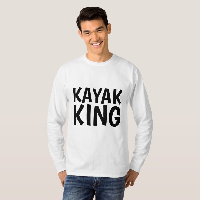 Camiseta KAYAK KING T-shirts, KAYAKING (Frente Completa)