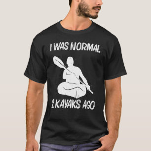 Camiseta Kayak Para Homens Mulheres Kayak Boat Kayaking