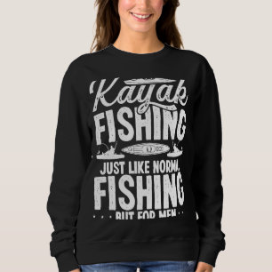Camiseta Kayak Pesca Homens Angler Kayakfisher Kayaking