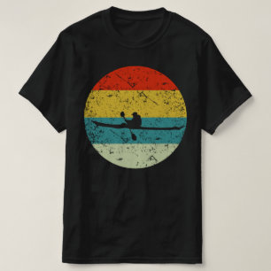 Camiseta kayak retro vintage silhueta 70s