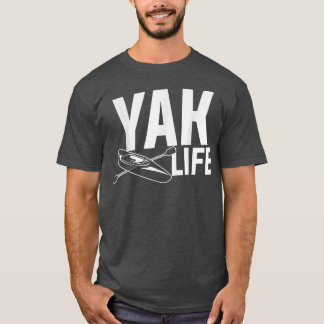 Camiseta Kayak, uma vida Legal Kayaker Esporte Yak a Life a