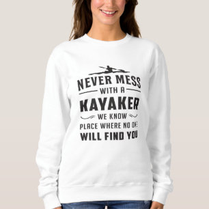 Camiseta Kayaking Canoe Kayak Canoeing Engraçada Ideia de