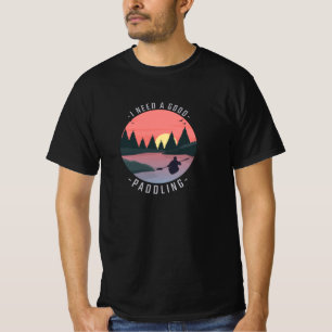Camiseta Kayaking Kayak Paddling