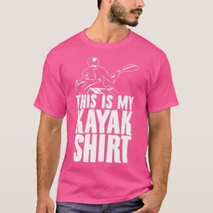 Camiseta Kayaking kayaker a remar esportes a remar torres d