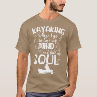 Camiseta Kayaking kayaker a remar esportes a remar torres d