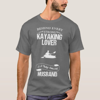Camiseta Kayaking Lover Maravilhoso Marido Engraçado Pelo P