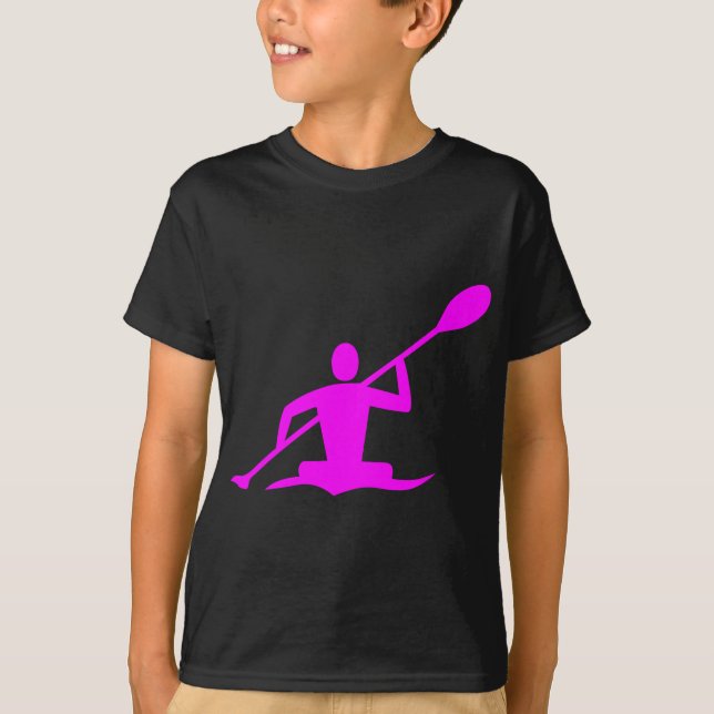 Camiseta Kayaking - Magenta (Frente)