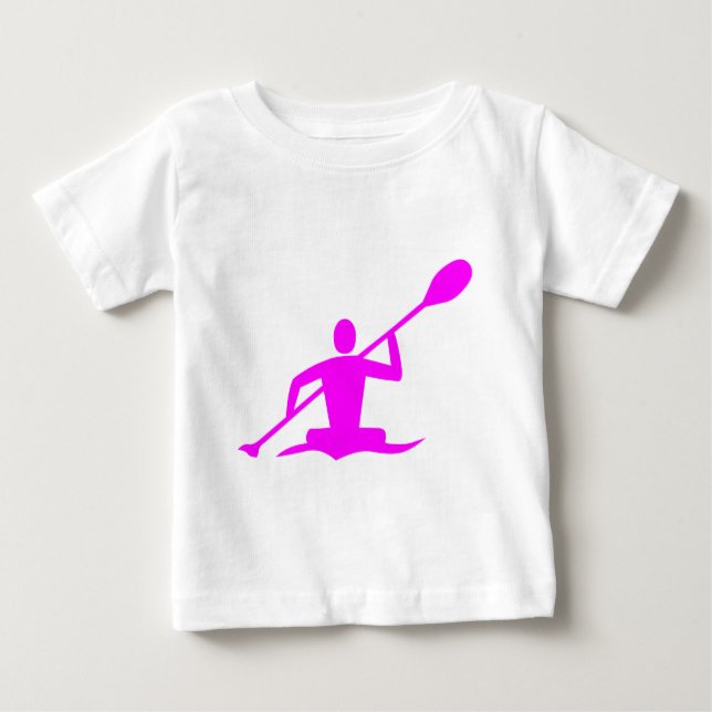 Camiseta Kayaking - Magenta (Frente)