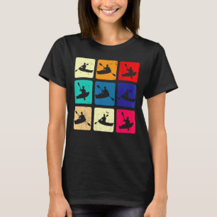 Camiseta Kayaking Me Consegue Retro Paddel Junto Kanu Padde