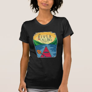 Camiseta Kayaking - O Rio Está Ligando E Eu Tenho Que Ir