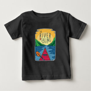 Camiseta Kayaking - O Rio Está Ligando E Eu Tenho Que Ir