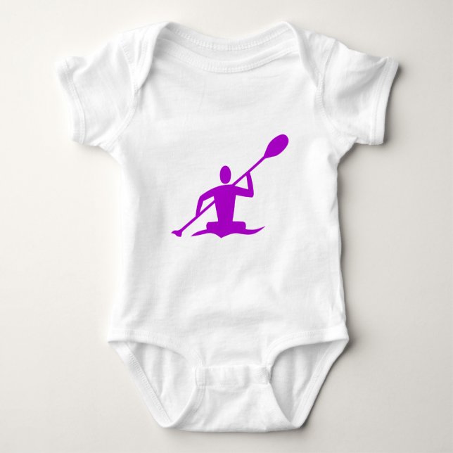 Camiseta Kayaking - Roxo (Frente)