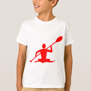 Camiseta Kayaking - Vermelho