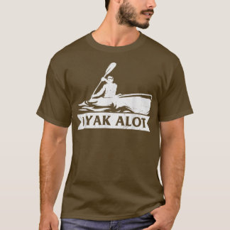 Camiseta Kayaking Yak Muito Kayak Hobby Esporte Teto Gráfic