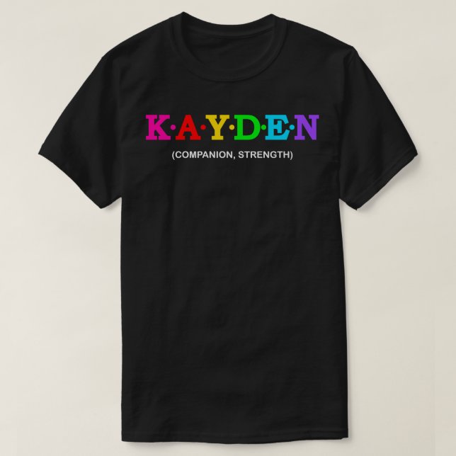 Camiseta Kayden Companion Force 1 (Frente do Design)