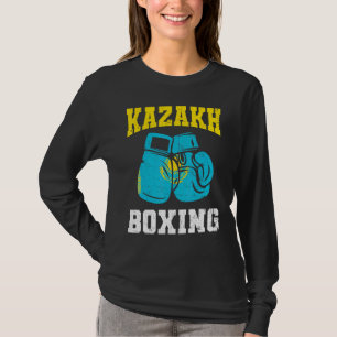 Camiseta Kazakh Boxando luva contra mulheres do Orgulho do