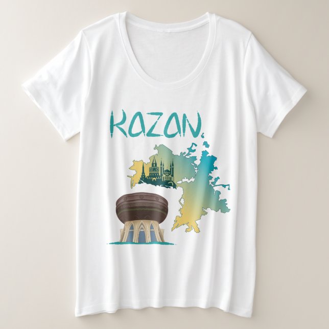 Camiseta Kazan (Frente do Design)